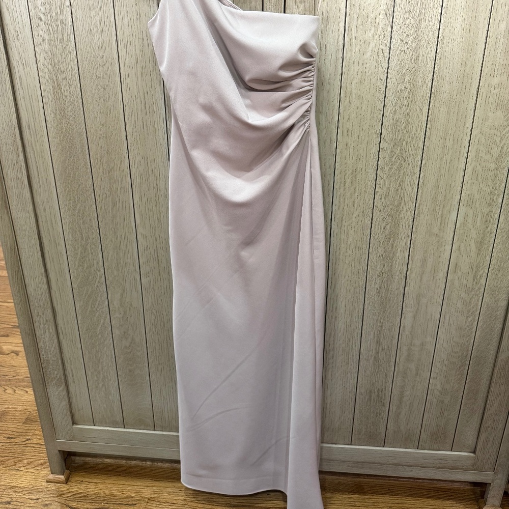 Revelry One Shoulder Long Dress, Size 2. Perfect for bridesmaids or for formal